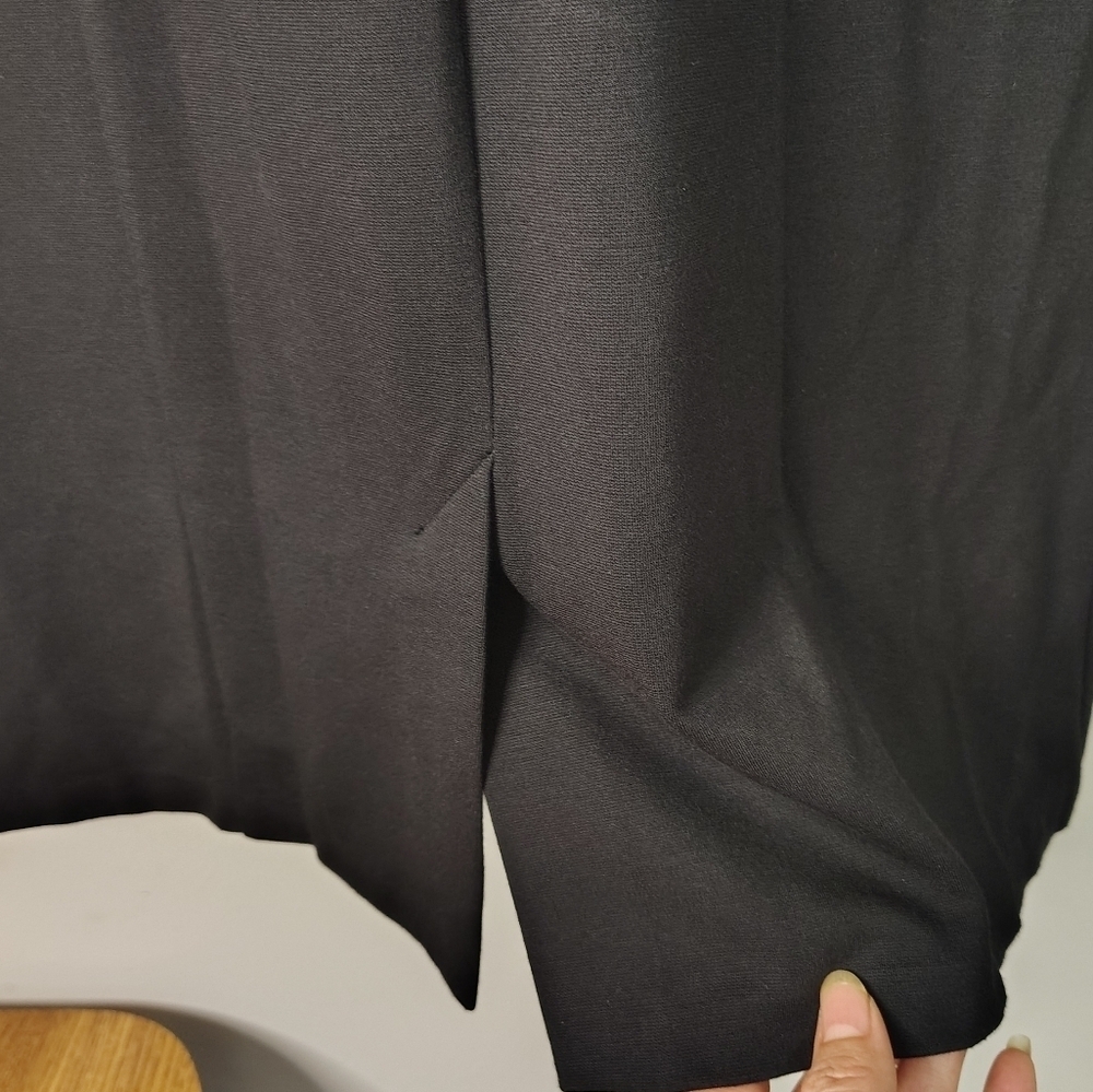 Michael Kors women's,mini dress party cocktail size 8, stretch, full zip, black. - Picture 12 of 15